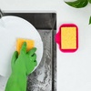 image:imageZulay Kitchen Small Silicone Sponge Holder 49x33  SpaceSaving Sink Organizer Tray for Sponge Soap Brush amp More  Compact NonSlip Dish for Kitchen amp Bathroom BlackDragon Fruit Small