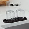 image:imageZulay Kitchen Small Silicone Sponge Holder 49x33  SpaceSaving Sink Organizer Tray for Sponge Soap Brush amp More  Compact NonSlip Dish for Kitchen amp Bathroom BlackChocolate Medium