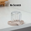 image:imageZulay Kitchen Small Silicone Sponge Holder 49x33  SpaceSaving Sink Organizer Tray for Sponge Soap Brush amp More  Compact NonSlip Dish for Kitchen amp Bathroom BlackIvory Small