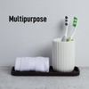 image:imageZulay Kitchen Small Silicone Sponge Holder 49x33  SpaceSaving Sink Organizer Tray for Sponge Soap Brush amp More  Compact NonSlip Dish for Kitchen amp Bathroom BlackChocolate Medium
