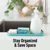 image:imageZulay Kitchen Small Silicone Sponge Holder 49x33  SpaceSaving Sink Organizer Tray for Sponge Soap Brush amp More  Compact NonSlip Dish for Kitchen amp Bathroom BlackAqua Sky Medium