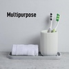 image:imageZulay Kitchen Small Silicone Sponge Holder 49x33  SpaceSaving Sink Organizer Tray for Sponge Soap Brush amp More  Compact NonSlip Dish for Kitchen amp Bathroom BlackGrey Medium