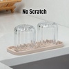 image:imageZulay Kitchen Small Silicone Sponge Holder 49x33  SpaceSaving Sink Organizer Tray for Sponge Soap Brush amp More  Compact NonSlip Dish for Kitchen amp Bathroom BlackIvory Medium