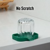 image:imageZulay Kitchen Small Silicone Sponge Holder 49x33  SpaceSaving Sink Organizer Tray for Sponge Soap Brush amp More  Compact NonSlip Dish for Kitchen amp Bathroom BlackPine Green Small