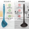 image:imageZulay Kitchen Soup Ladle  Ergonomic HeatResistant amp Versatile for Serving Soup Chili Gravy amp More  Black12 inches