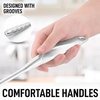 image:imageZulay Kitchen Stainless Steel Cooking Utensil  Stainless Steel Kitchen Utensil  Durable Kitchen Gadgets  Metal Kitchen Accessories  Easy to Clean Kitchen Tools  5 Piece Set8 Piece Set