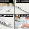 image:imageZulay Kitchen Stainless Steel Cooking Utensil  Stainless Steel Kitchen Utensil  Durable Kitchen Gadgets  Metal Kitchen Accessories  Easy to Clean Kitchen Tools  5 Piece Set8 Piece Set