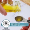 image:imageZulay Kitchen Stainless Steel Measuring Spoon Set  Stackable Magnetic Spoon Measuring Set  Magnetic Measuring Spoon Set of 8 with Leveler  Strong N45 Magnets  WhiteBlack