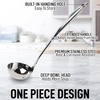 image:imageZulay Kitchen Stainless Steel Soup Ladle  13 Large Ladle for Soups Stews amp Sauces  Durable HeatResistant RustProof amp Dishwasher Safe Kitchen Utensil with Ergonomic HandleSteel Ladle