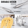 image:imageZulay Kitchen Stainless Steel Soup Ladle  13 Large Ladle for Soups Stews amp Sauces  Durable HeatResistant RustProof amp Dishwasher Safe Kitchen Utensil with Ergonomic HandlePasta Server