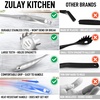 image:imageZulay Kitchen Stainless Steel Soup Ladle  13 Large Ladle for Soups Stews amp Sauces  Durable HeatResistant RustProof amp Dishwasher Safe Kitchen Utensil with Ergonomic HandlePasta Server