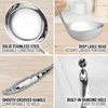 image:imageZulay Kitchen Stainless Steel Soup Ladle  13 Large Ladle for Soups Stews amp Sauces  Durable HeatResistant RustProof amp Dishwasher Safe Kitchen Utensil with Ergonomic HandleSteel Ladle