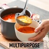 image:imageZulay Kitchen Stainless Steel Soup Ladle  13 Large Ladle for Soups Stews amp Sauces  Durable HeatResistant RustProof amp Dishwasher Safe Kitchen Utensil with Ergonomic HandleSteel Ladle