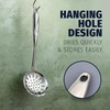 image:imageZulay Kitchen Stainless Steel Soup Ladle  13 Large Ladle for Soups Stews amp Sauces  Durable HeatResistant RustProof amp Dishwasher Safe Kitchen Utensil with Ergonomic HandleDraining Spoon