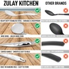 image:imageZulay Kitchen Stainless Steel Soup Ladle  13 Large Ladle for Soups Stews amp Sauces  Durable HeatResistant RustProof amp Dishwasher Safe Kitchen Utensil with Ergonomic HandleCooking Spoon