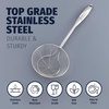 image:imageZulay Kitchen Stainless Steel Soup Ladle  13 Large Ladle for Soups Stews amp Sauces  Durable HeatResistant RustProof amp Dishwasher Safe Kitchen Utensil with Ergonomic HandleSkimmer Strainer