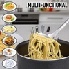image:imageZulay Kitchen Stainless Steel Soup Ladle  13 Large Ladle for Soups Stews amp Sauces  Durable HeatResistant RustProof amp Dishwasher Safe Kitchen Utensil with Ergonomic HandlePasta Server