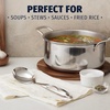 image:imageZulay Kitchen Stainless Steel Soup Ladle  13 Large Ladle for Soups Stews amp Sauces  Durable HeatResistant RustProof amp Dishwasher Safe Kitchen Utensil with Ergonomic HandleCooking Spoon