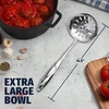 image:imageZulay Kitchen Stainless Steel Soup Ladle  13 Large Ladle for Soups Stews amp Sauces  Durable HeatResistant RustProof amp Dishwasher Safe Kitchen Utensil with Ergonomic HandleDraining Spoon