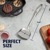 image:imageZulay Kitchen Stainless Steel Soup Ladle  13 Large Ladle for Soups Stews amp Sauces  Durable HeatResistant RustProof amp Dishwasher Safe Kitchen Utensil with Ergonomic HandleWok Spatula