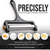 image:imageZulay Kitchen Stainless Steel Wire Cheese Slicer  Adjustable Hand Held Cheese Cutter with 2 Extra Wires  Premium Cheese Shaver For Mozzarella Cheddar Gruyere  Cheese Cutter with Wire WhiteMatte Black