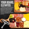 image:imageZulay Kitchen Stainless Steel Wire Cheese Slicer  Adjustable Hand Held Cheese Cutter with 2 Extra Wires  Premium Cheese Shaver For Mozzarella Cheddar Gruyere  Cheese Cutter with Wire WhiteGunmetal