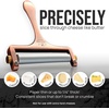 image:imageZulay Kitchen Stainless Steel Wire Cheese Slicer  Adjustable Hand Held Cheese Cutter with 2 Extra Wires  Premium Cheese Shaver For Mozzarella Cheddar Gruyere  Cheese Cutter with Wire WhiteCopper