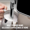 image:imageZulay Magia Super Automatic Espresso Maker Machine with Grinder  19 Fully Customizable Coffee Options Auto Cleaning Milk Foam System  for Latte Cappuccino  Ultra LUX  White 137x177x94Cream  Silver