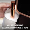image:imageZulay Magia Super Automatic Espresso Maker Machine with Grinder  19 Fully Customizable Coffee Options Auto Cleaning Milk Foam System  for Latte Cappuccino  Ultra LUX  White 137x177x94Black  Copper