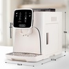 image:imageZulay Magia Super Automatic Espresso Maker Machine with Grinder  19 Fully Customizable Coffee Options Auto Cleaning Milk Foam System  for Latte Cappuccino  Ultra LUX  White 137x177x94Cream  Silver