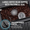 image:imageZulay Magia Super Automatic Espresso Maker Machine with Grinder  19 Fully Customizable Coffee Options Auto Cleaning Milk Foam System  for Latte Cappuccino  Ultra LUX  White 137x177x94Black  Copper