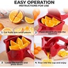 image:imageZulay Manual Fruit Juicer Heavy Duty Juice Press Squeezer with Detachable Lever amp Removable Strainer  Fruit Press amp Hand Juicer For Pomegranates Lemons Oranges and More RedRed