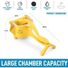 image:imageZulay Manual Fruit Juicer Heavy Duty Juice Press Squeezer with Detachable Lever amp Removable Strainer  Fruit Press amp Hand Juicer For Pomegranates Lemons Oranges and More Yellow