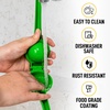 image:imageZulay Metal Lime Squeezer  HeavyDuty Citrus Juicer for Maximum Juice Extraction  Easy Manual Press for Limes amp Lemons  Durable amp Ergonomic Hand Juicer  GreenGreen
