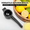 image:imageZulay Premium Quality Metal Lemon Squeezer Citrus Juicer Manual Press for Extracting the Most Juice Possible  BlackBlack
