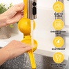 image:imageZulay Premium Quality Metal Lemon Squeezer Citrus Juicer Manual Press for Extracting the Most Juice Possible  BlackBright Yellow