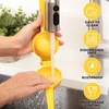 image:imageZulay Premium Quality Metal Lemon Squeezer Citrus Juicer Manual Press for Extracting the Most Juice Possible  BlackLemon Yellow