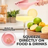 image:imageZulay Premium Quality Metal Lemon Squeezer Citrus Juicer Manual Press for Extracting the Most Juice Possible  BlackPink