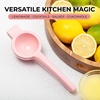 image:imageZulay Premium Quality Metal Lemon Squeezer Citrus Juicer Manual Press for Extracting the Most Juice Possible  BlackPink