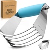 image:imageSimple Craft Pastry Cutter For Baking  Stainless Steel Pastry Blender Tool With Comfortable Grip Handle  Heavy Duty Dough Cutters amp Dough Blender For Mixing Butter Flour and More BlueBlue