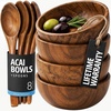 image:imageZulay Kitchen 9Piece Teak Wooden Utensils for Cooking  Natural Teak Utensil Set with Premium Gift Box  NonStick Wooden Spoons for Cooking  Kitchen Gift Set  Comfortable Grip Wooden Utensil Set8
