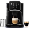 image:imageZulay Kitchen Magia Clasica Automatic Espresso Machine with BuiltIn Grinder Touch Panel Coffee Maker Steam Wand Milk Frother Adjustable Strength SelfCleaning Black amp Copper 13 x 177 x 94Black