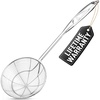 image:imageZulay Kitchen Stainless Steel Soup Ladle  13 Large Ladle for Soups Stews amp Sauces  Durable HeatResistant RustProof amp Dishwasher Safe Kitchen Utensil with Ergonomic HandleSkimmer Strainer