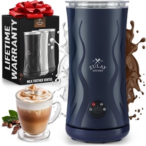 image:imageZulay Froth N Go Milk Frother  Rechargeable 3in1 Handheld Frother Wand with Travel Case amp USBC Charger  Single Double amp Egg Whisk for Latte Cappuccino Matcha Protein Shakes  Diamond WhiteVentus Navy