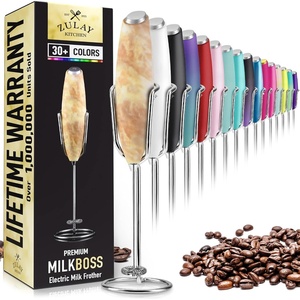 image:imageZulay Froth N Go Milk Frother  Rechargeable 3in1 Handheld Frother Wand with Travel Case amp USBC Charger  Single Double amp Egg Whisk for Latte Cappuccino Matcha Protein Shakes  Forge MarbleJasper Granite