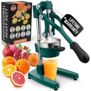image:imageZulay Kitchen Cast Iron Juicer  Heavy Duty Manual Juicer with Detachable Strainers for Easy Cleaning Orange Juice Press for Citrus Fruits Perfect for Bartenders Juice Lovers amp Health EnthusiastsOriginal  Forest Teal