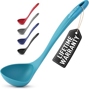image:imageZulay Kitchen Soup Ladle  Ergonomic HeatResistant amp Versatile for Serving Soup Chili Gravy amp More  Black12 inches