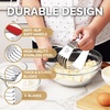 image:imageZulay Kitchen Dough Blender Top Professional  Stainless Steel Pastry Cutter Heavy Duty Dough Cutter With Blades Pastry Blender And Butter Cutter  Pastry Cutter For Baking BlackCardinal Red