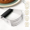image:imageZulay Kitchen Dough Blender Top Professional  Stainless Steel Pastry Cutter Heavy Duty Dough Cutter With Blades Pastry Blender And Butter Cutter  Pastry Cutter For Baking BlackMidnight Black