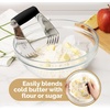 image:imageZulay Kitchen Dough Blender Top Professional  Stainless Steel Pastry Cutter Heavy Duty Dough Cutter With Blades Pastry Blender And Butter Cutter  Pastry Cutter For Baking BlackMidnight Black